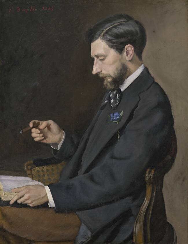 Edmond Maître Frédéric Bazille