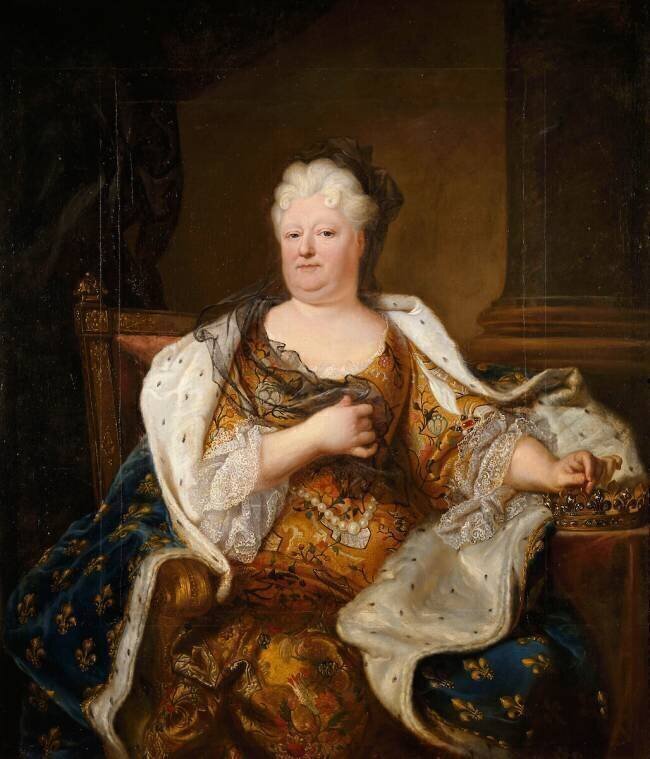 Elisabeth Charlotte de Bavière, princesse Palatine, duchesse d'Orléans (1652-1722) Hyacinthe Rigaud