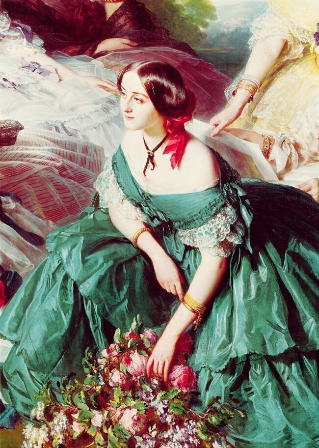 Empress Eugenie and her Ladies in Waiting Franz Xaver Winterhalter