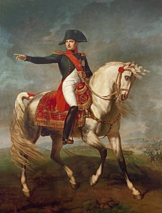 Equestrian Portrait of Napoleon I Joseph Chabord