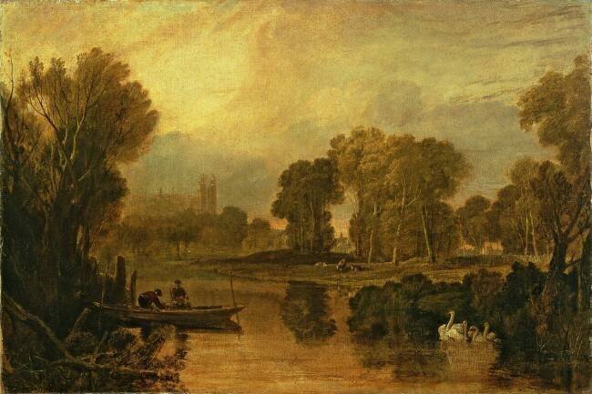 Eton College from the River Joseph Mallord William Turner