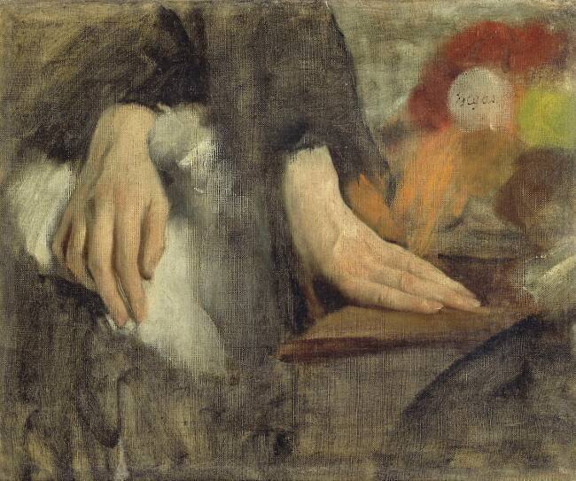 Etude de mains Edgar Degas