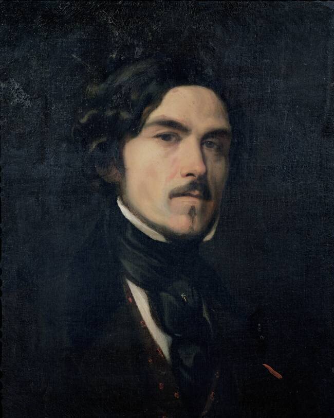 Eugene Delacroix Charles-Émile Callande de Champmartin