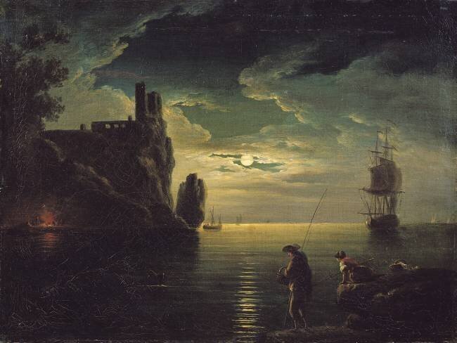 Evening Seascape Joseph Vernet