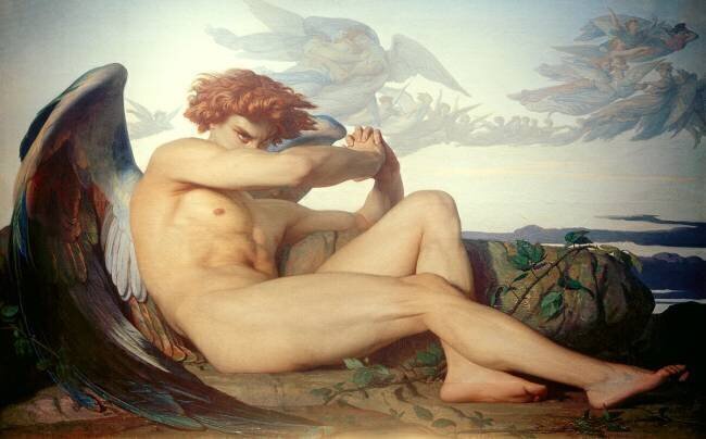 Fallen Angel Alexandre Cabanel