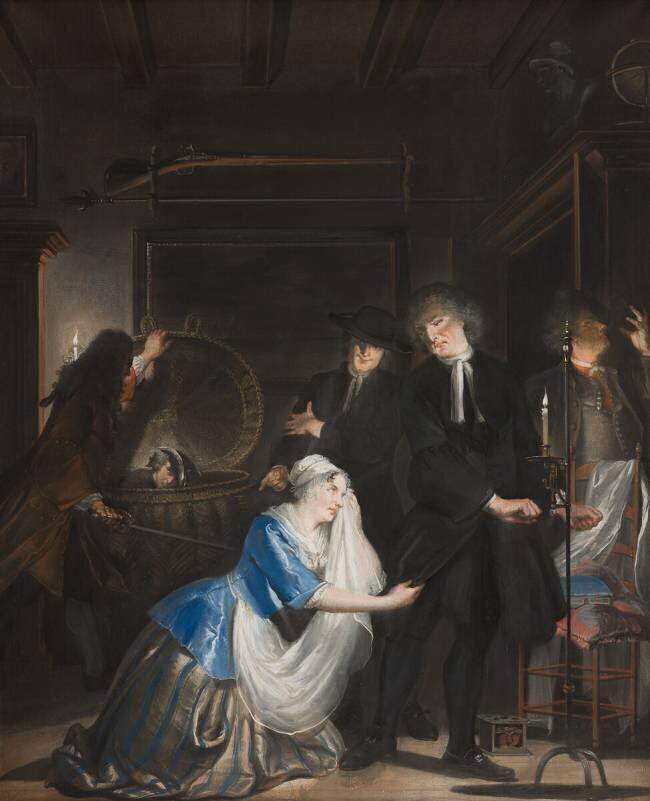 False Virtue Discovered: The Discovery of Volkert in the Laundry Basket Cornelis Troost
