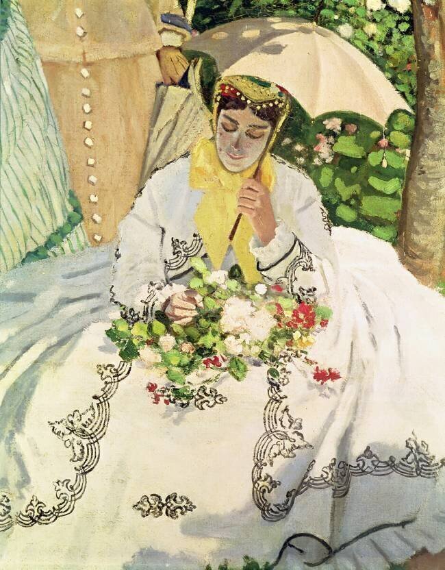Femmes au jardin Claude Monet