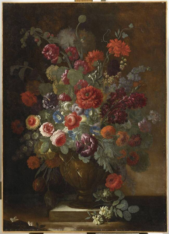 Fleurs dans un vase Willem van Aelst