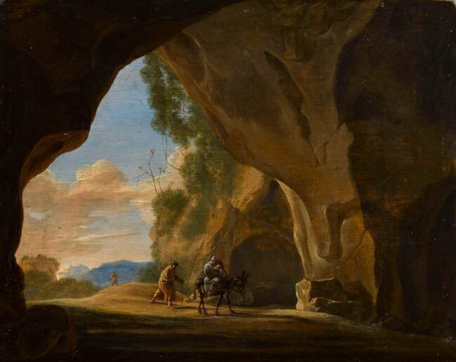 Fuite en Egypte Herman van Swanevelt