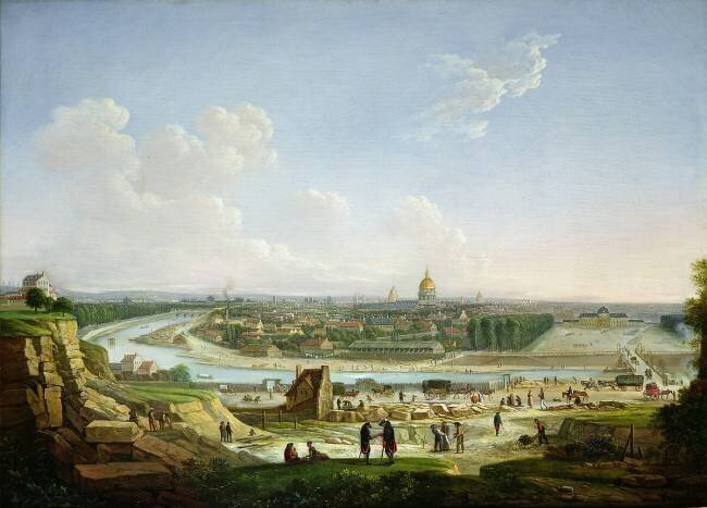 General View of Paris from the Chaillot Hill Seyfert