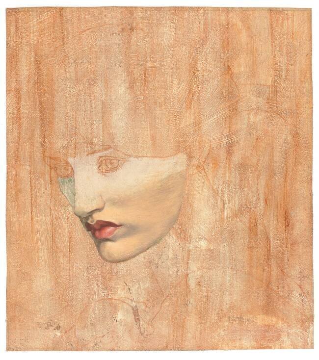 Head of Proserpine Dante Gabriel Rossetti