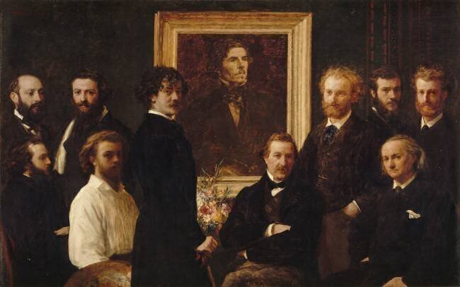 Homage to Delacroix Henri Fantin-Latour