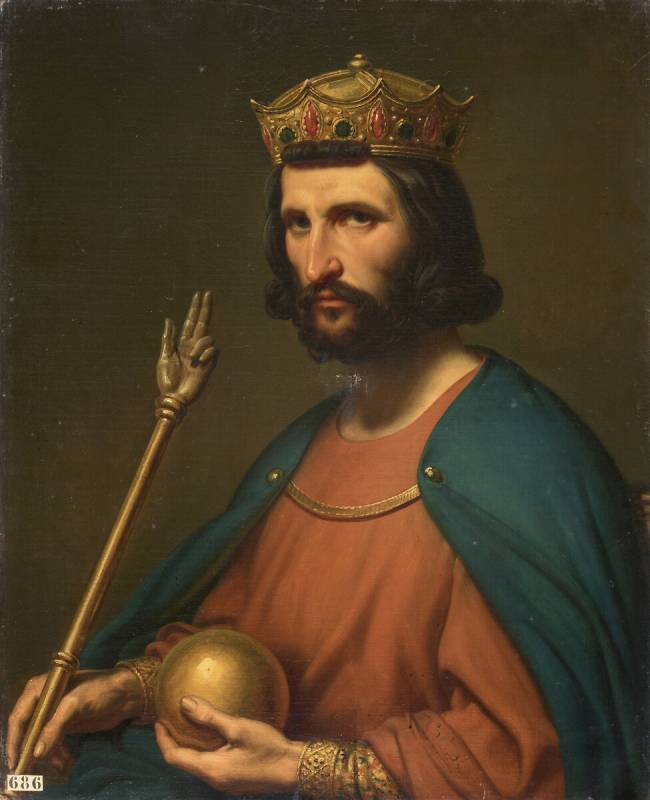 Hugh Capet, King of France in 987 (c. 941–996) Charles de Steuben