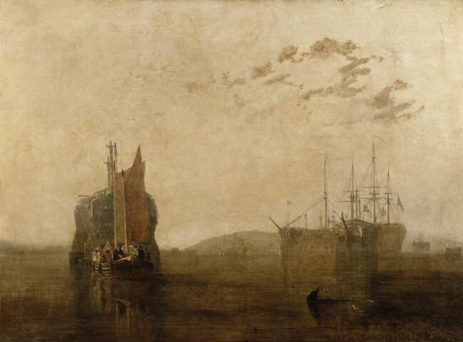 Hulks on the Tamar Joseph Mallord William Turner
