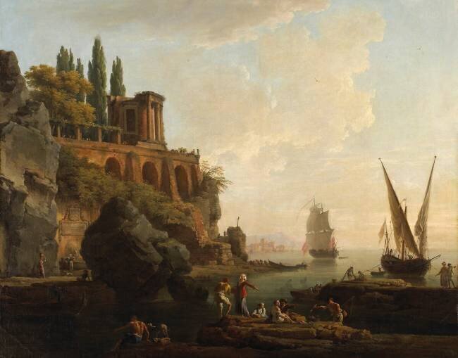 Imaginary Landscape Joseph Vernet