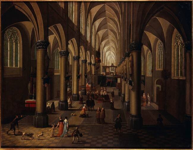 Intérieur d'église Pieter Neefs the Younger