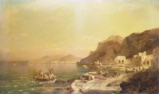 Isola di Capri Franz Richard Unterberger