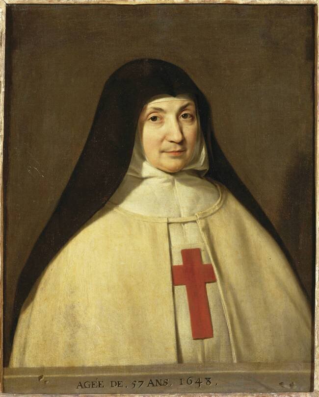 Jacqueline-Marie-Angélique Arnauld (en religion mère Angélique de sainte-Madeleine) Philippe de Champaigne