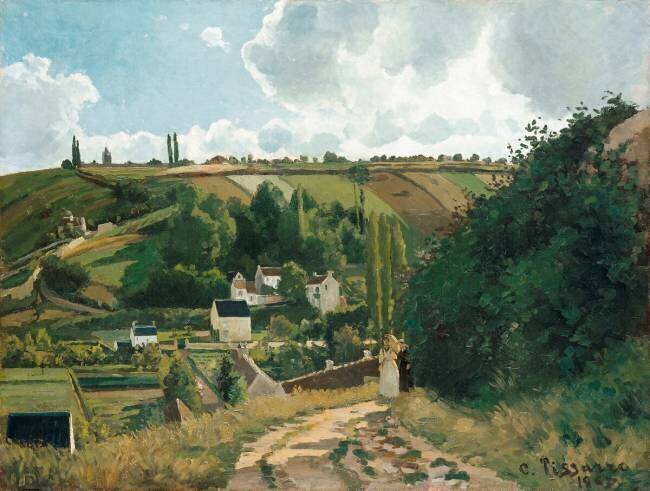 Jalais Hill at Pontoise Camille Pissarro