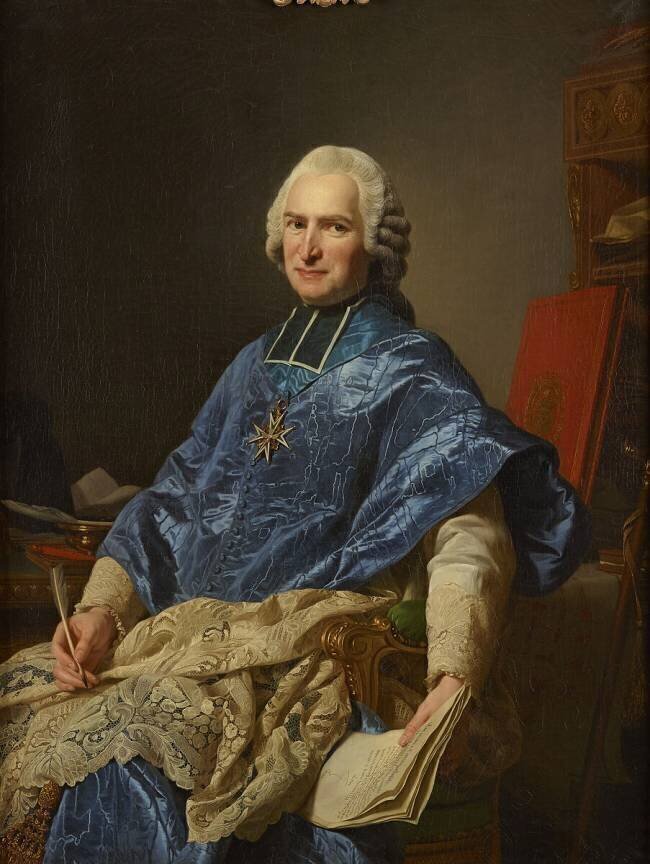 Joseph-Marie Terray (1715-1778), abbé de Molesmes, ministre Alexandre Roslin