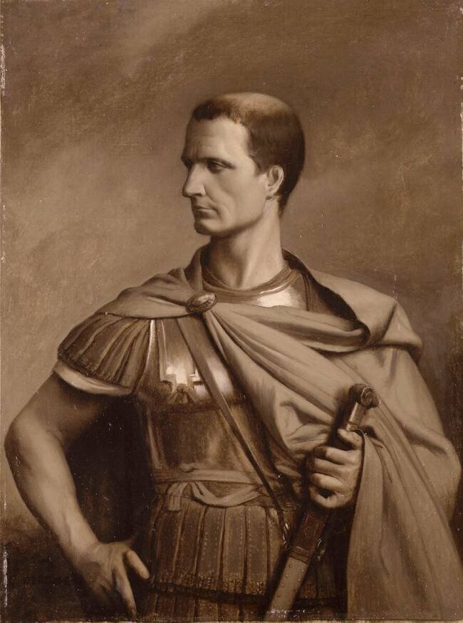 Jules César en buste. Jean-Léon Gérôme