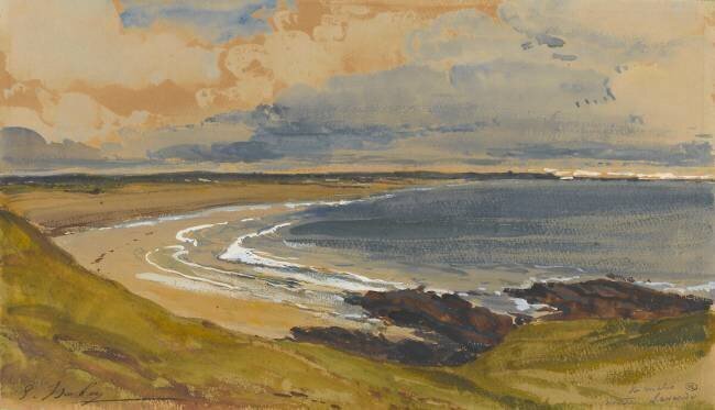 La baie de Saint-Malo Eugène Isabey