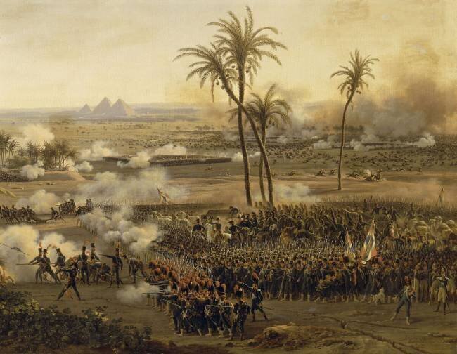 La Bataille des Pyramides, 21 juillet 1798 Louis François Lejeune