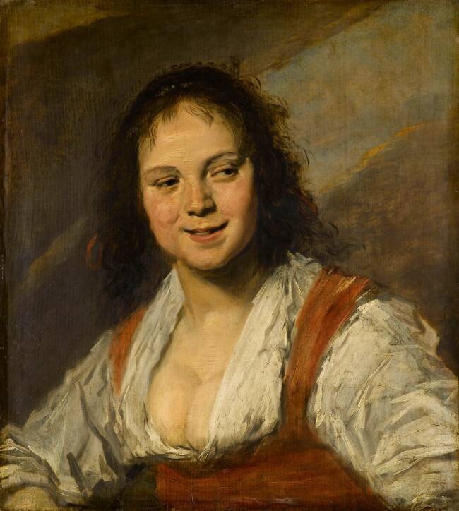 La Bohémienne Frans Hals