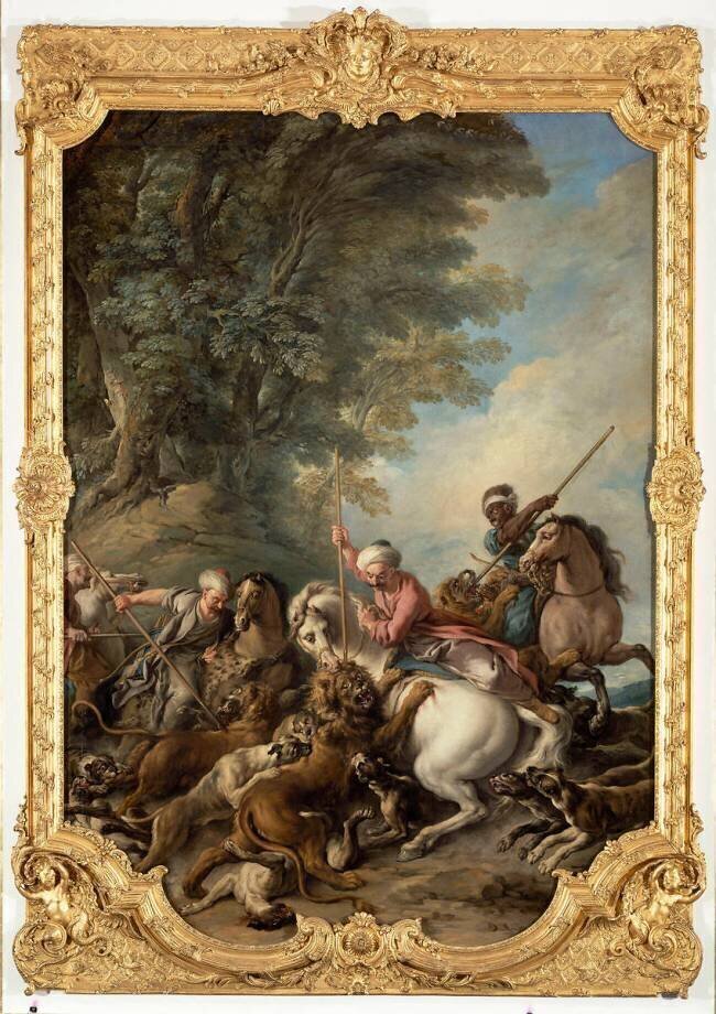 La chasse du lion Jean-François de Troy