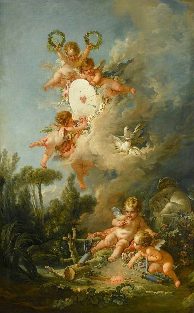 La Cible d'Amour François Boucher