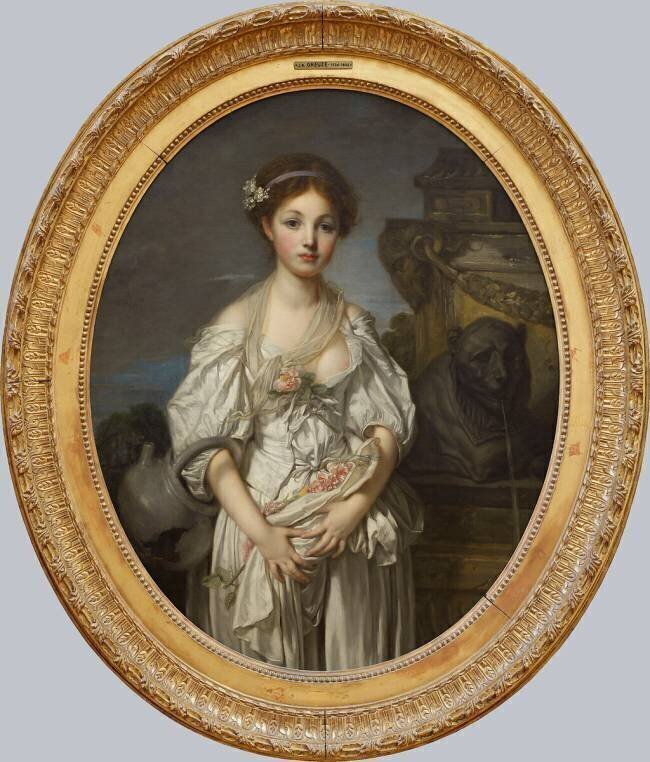 La Cruche cassée Jean-Baptiste Greuze