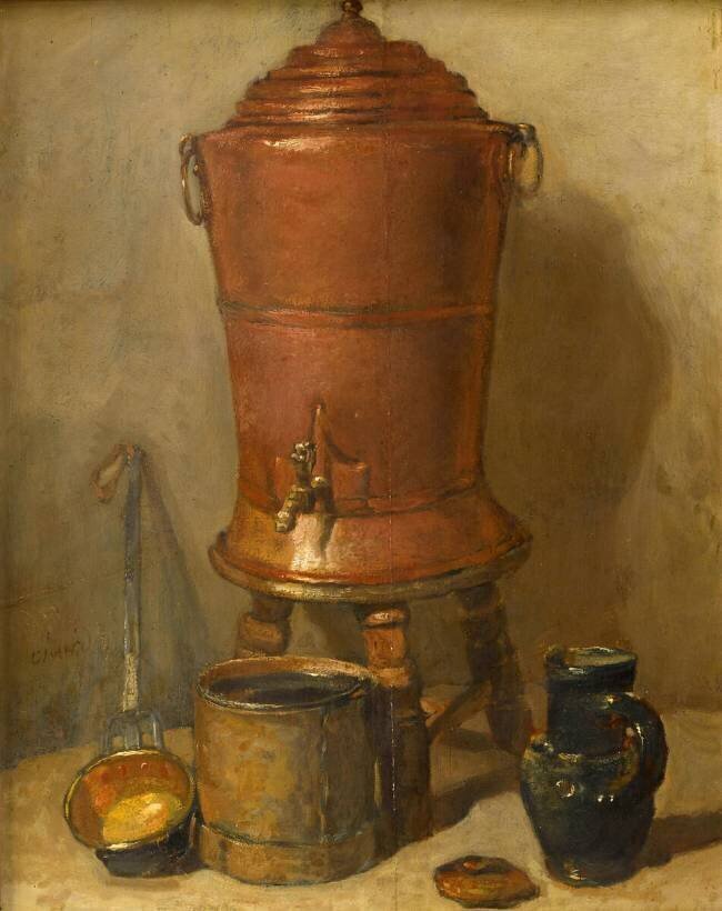 La Fontaine de cuivre Jean Siméon Chardin