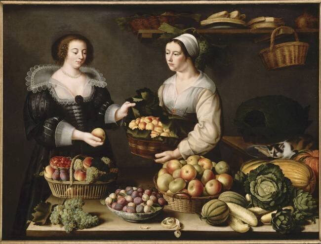 La Marchande de fruits et légumes Louise Moïllon