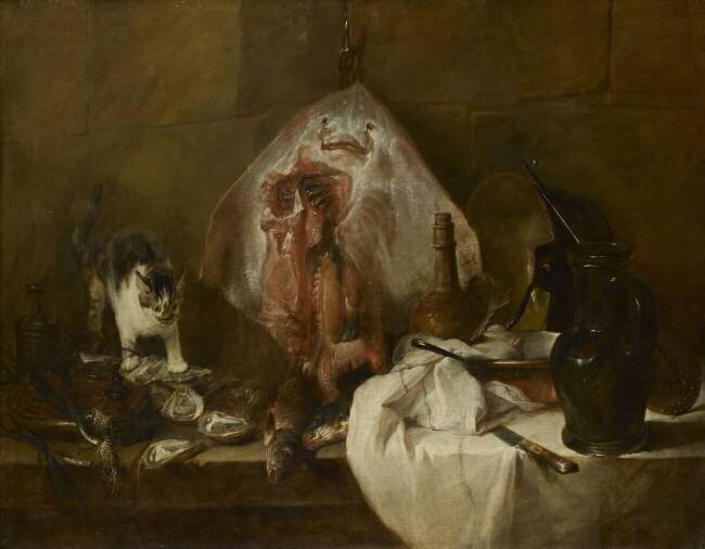La Raie Jean Siméon Chardin