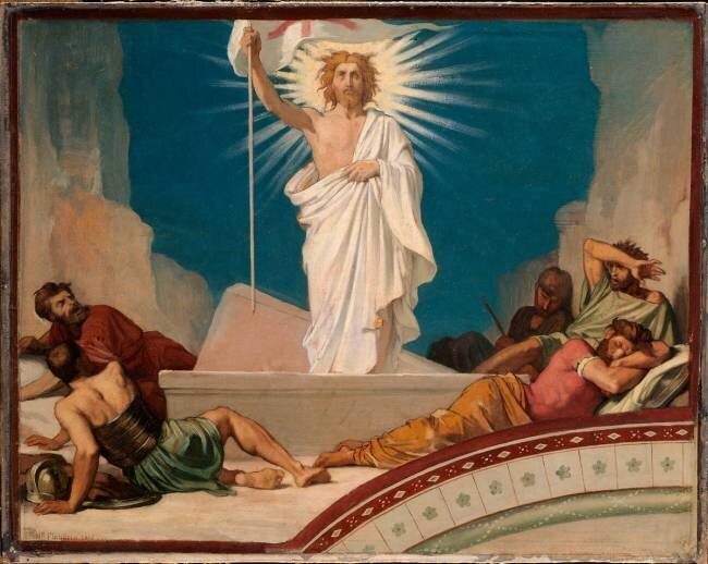 La Résurrection Hippolyte Flandrin