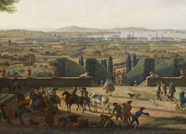 La Ville et la rade de Toulon Joseph Vernet