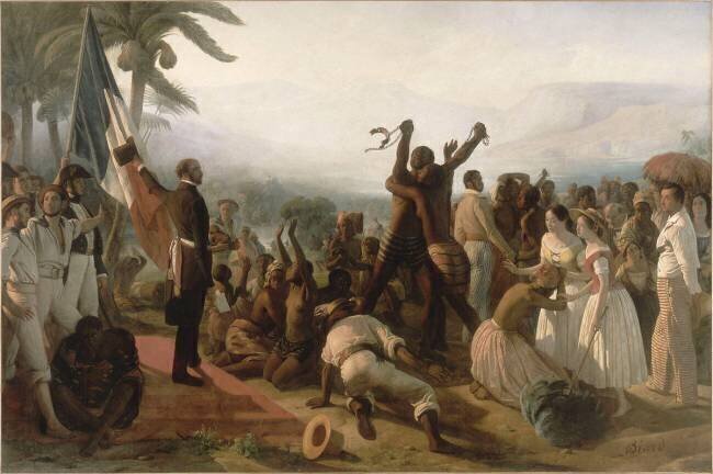 Proclamation of the Abolition of Slavery in the French Colonies, 27 April 1848 François-Auguste Biard