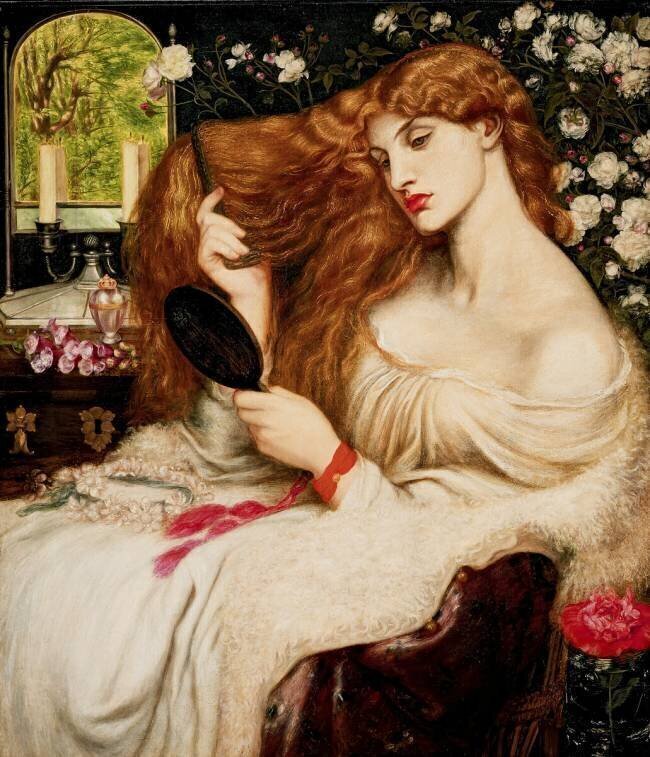 Lady Lilith Dante Gabriel Rossetti