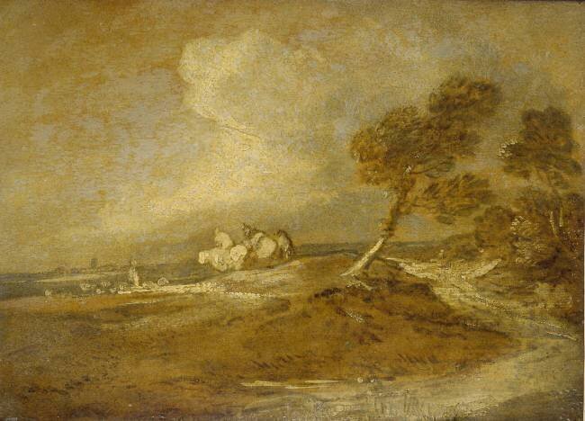Landscape with Horseman Thomas Gainsborough
