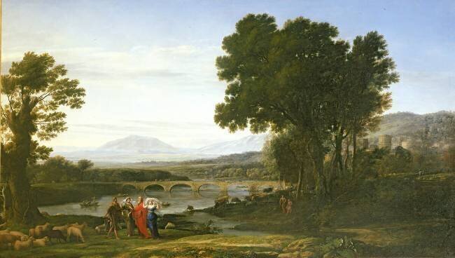 Landscape with Jacob and Laban and Laban's Daughters Claude Gellée