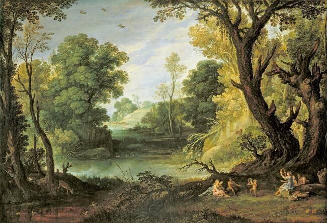 Landscape with Nymphs and Satyrs Paul Bril