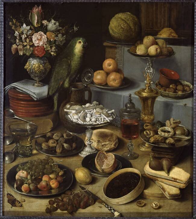 Large Food Display Georg Flegel