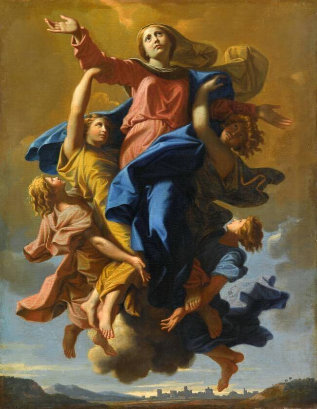 L'Assomption de la Vierge Nicolas Poussin