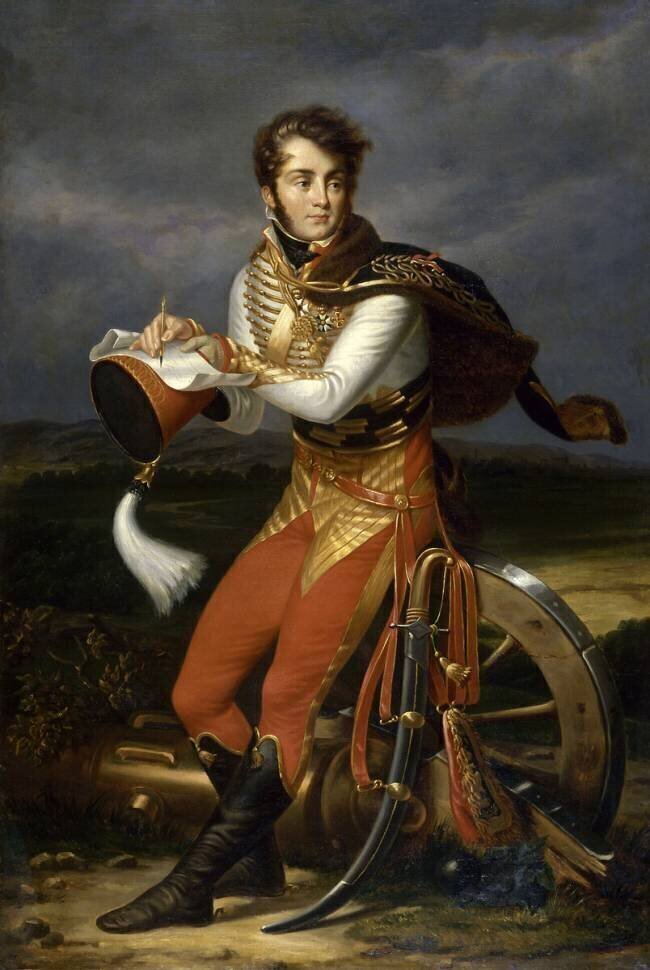 Le baron Louis-François Lejeune (1776-1848), colonel aide de camp du maréchal Berthier, vers 1810 Jean-Urbain Guerin (d'après)