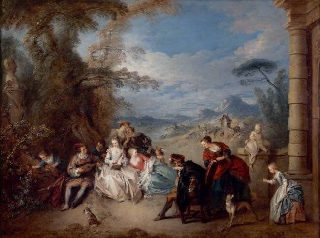Le Concert champêtre Jean-Baptiste Pater
