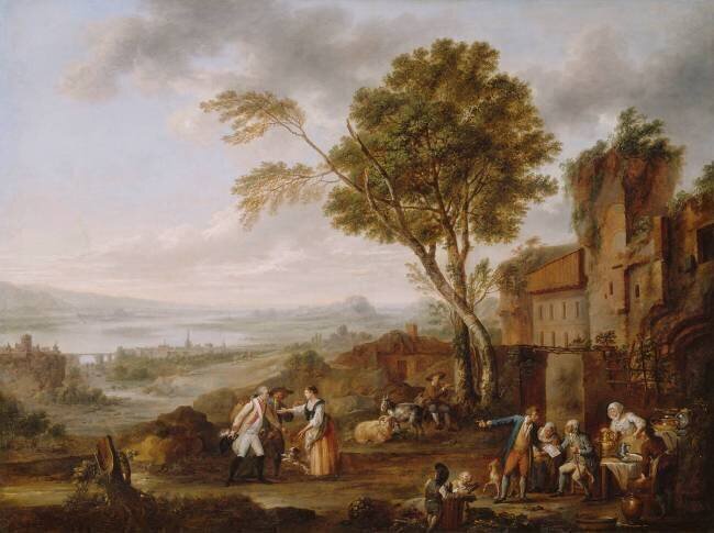 Le Congé absolu Louis-Joseph Watteau de Lille