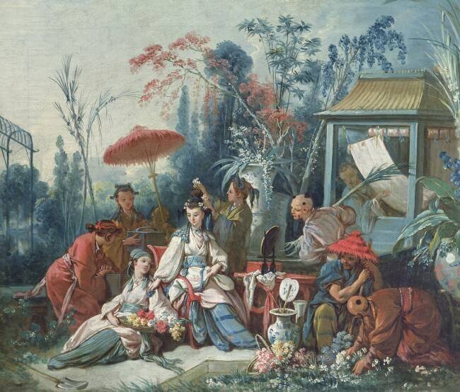 Le Jardin chinois François Boucher