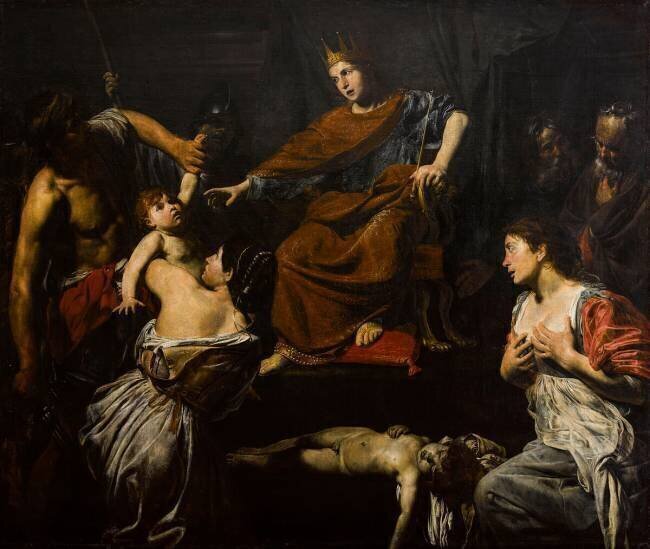 Le Jugement de Salomon Valentin de Boulogne