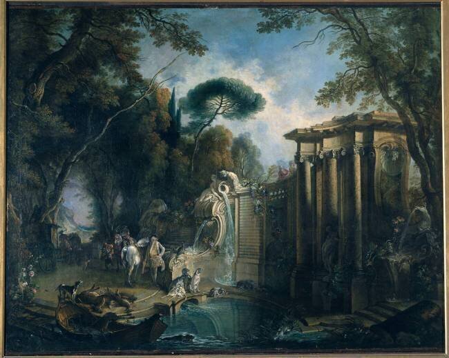 Le parc de Marly Jacques de Lajoue