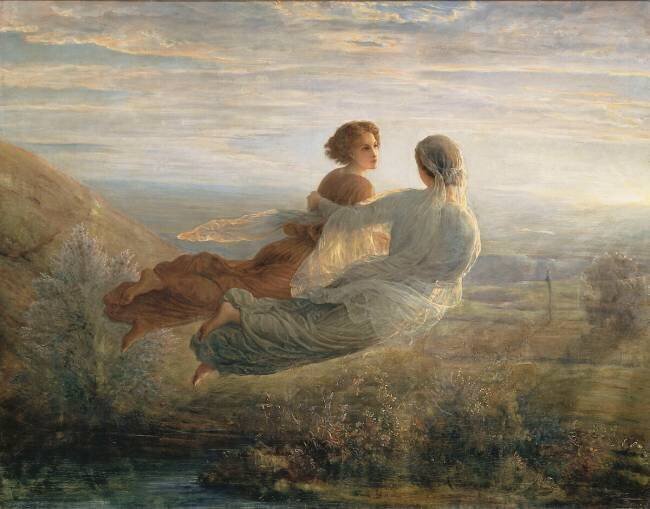 Le Poème de l'âme. Le vol de l'Âme Louis Janmot